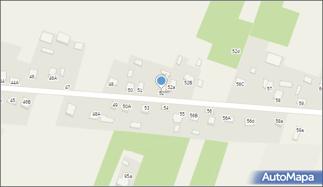 Sudół, Sudół, 52, mapa Sudół