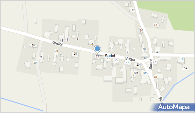 Sudoł, Sudoł, 24, mapa Sudoł