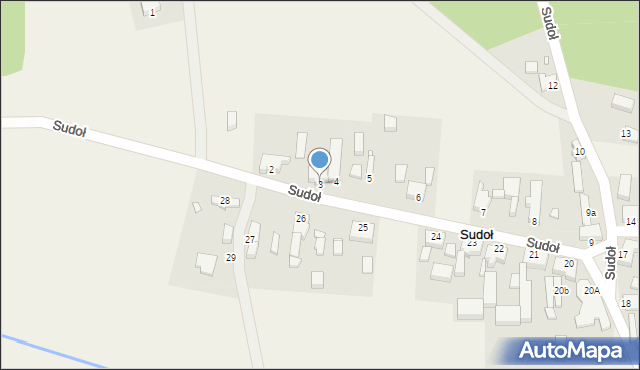 Sudoł, Sudoł, 3, mapa Sudoł