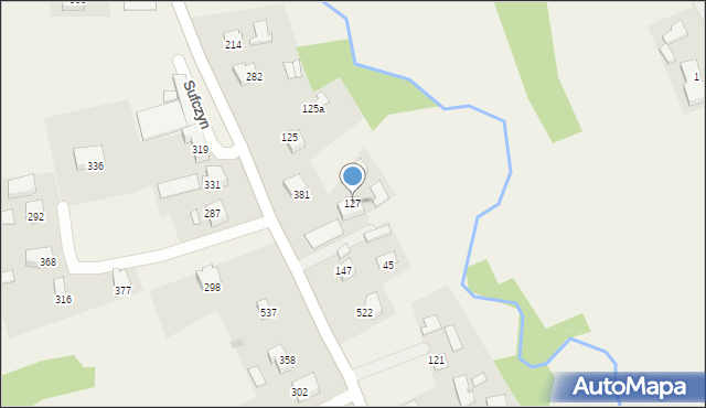 Sufczyn, Sufczyn, 127, mapa Sufczyn
