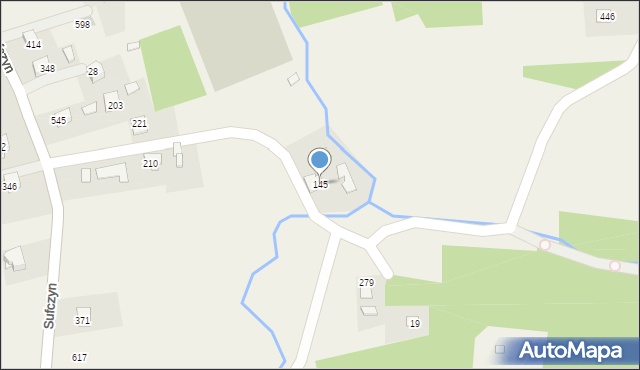 Sufczyn, Sufczyn, 145, mapa Sufczyn