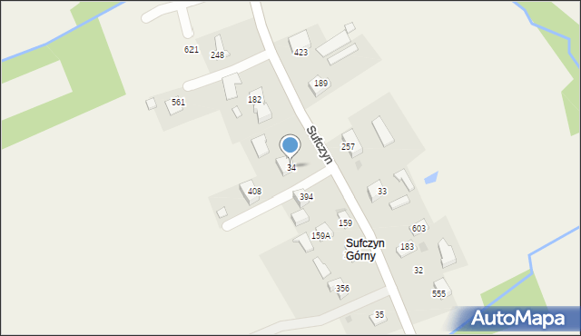 Sufczyn, Sufczyn, 34, mapa Sufczyn