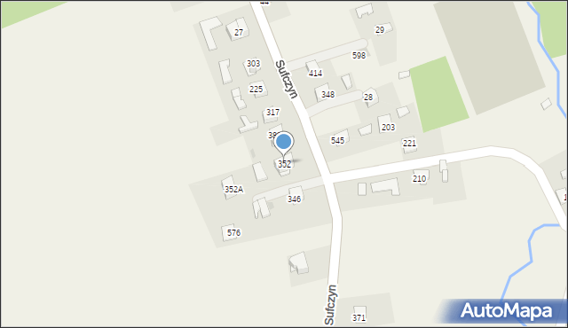 Sufczyn, Sufczyn, 352, mapa Sufczyn