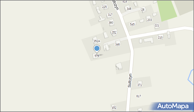 Sufczyn, Sufczyn, 576, mapa Sufczyn