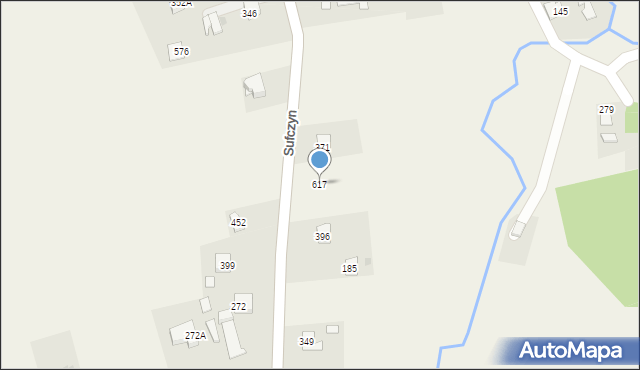 Sufczyn, Sufczyn, 617, mapa Sufczyn