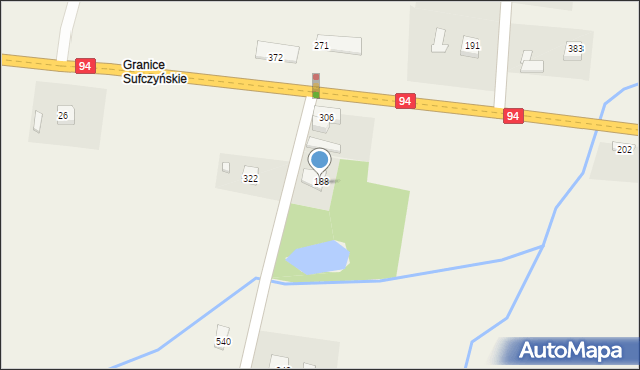 Sufczyn, Sufczyn, 188, mapa Sufczyn