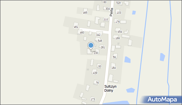 Sufczyn, Sufczyn, 230a, mapa Sufczyn