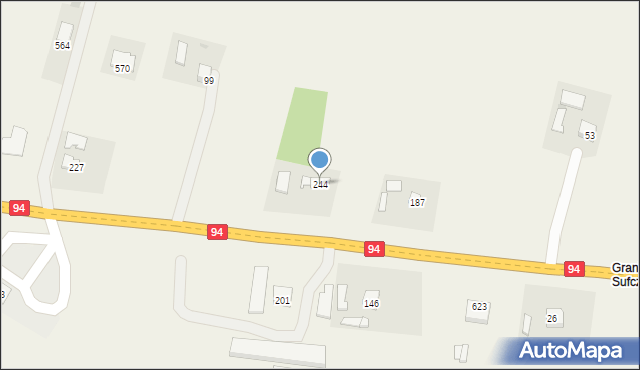 Sufczyn, Sufczyn, 244, mapa Sufczyn