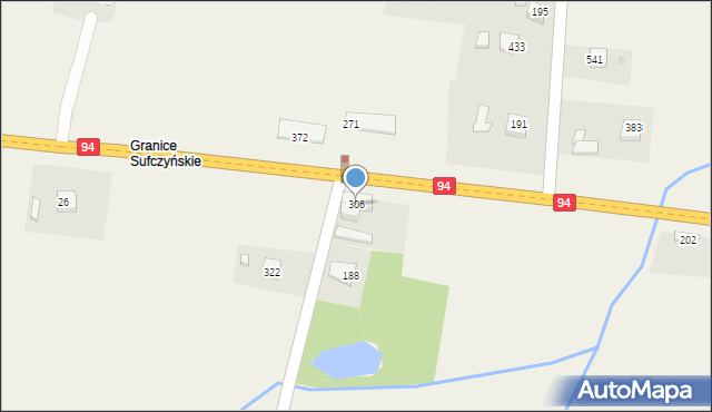 Sufczyn, Sufczyn, 306, mapa Sufczyn