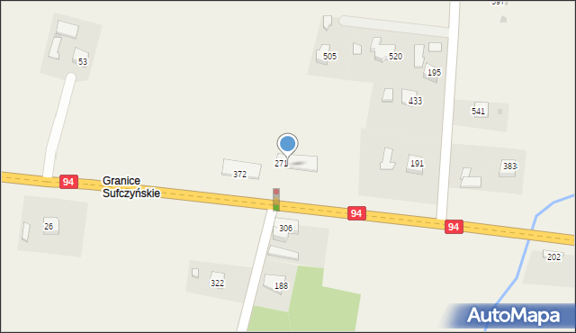 Sufczyn, Sufczyn, 372A, mapa Sufczyn