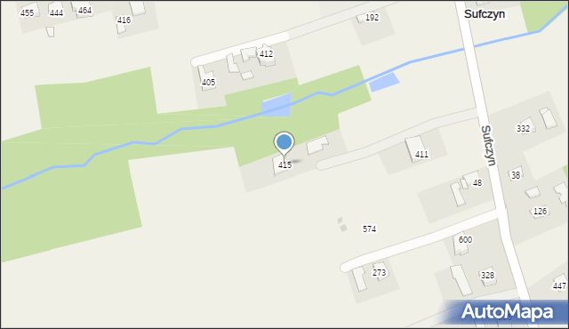 Sufczyn, Sufczyn, 415, mapa Sufczyn