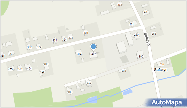 Sufczyn, Sufczyn, 427, mapa Sufczyn