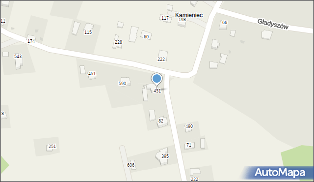 Sufczyn, Sufczyn, 431, mapa Sufczyn