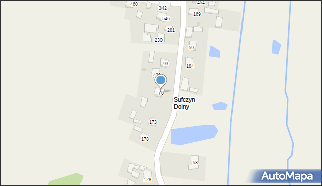 Sufczyn, Sufczyn, 76, mapa Sufczyn