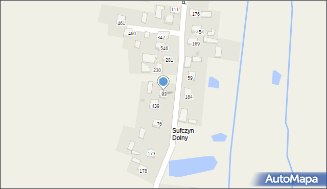 Sufczyn, Sufczyn, 93, mapa Sufczyn