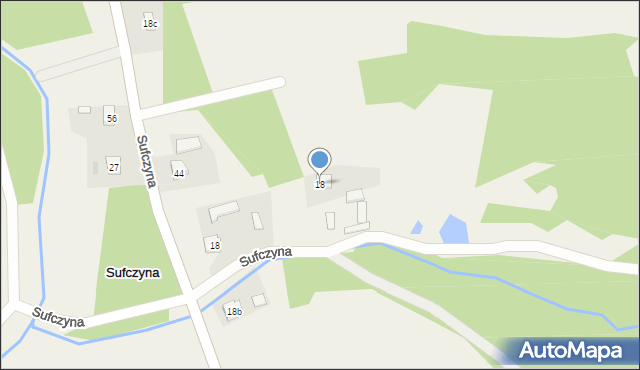 Sufczyna, Sufczyna, 18a, mapa Sufczyna