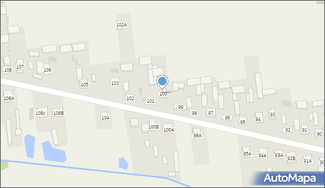 Suków, Suków, 100, mapa Suków