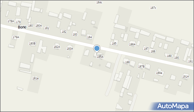 Suków, Suków, 185b, mapa Suków