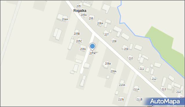 Suków, Suków, 207A, mapa Suków