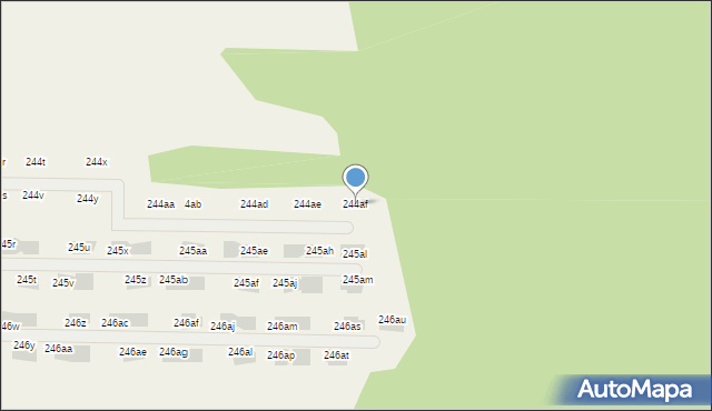 Suków, Suków, 244af, mapa Suków
