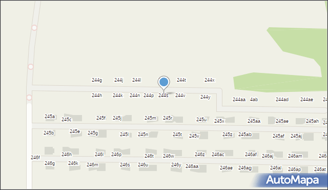 Suków, Suków, 244s, mapa Suków