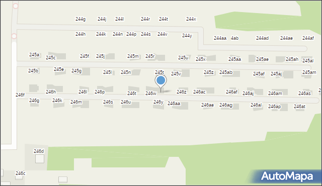 Suków, Suków, 246x, mapa Suków