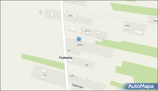 Suków, Suków, 257b, mapa Suków