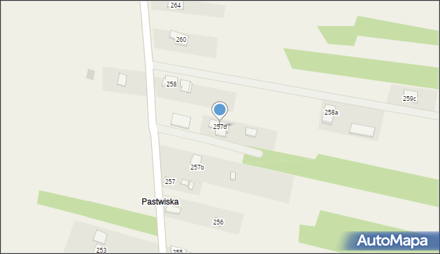 Suków, Suków, 257d, mapa Suków