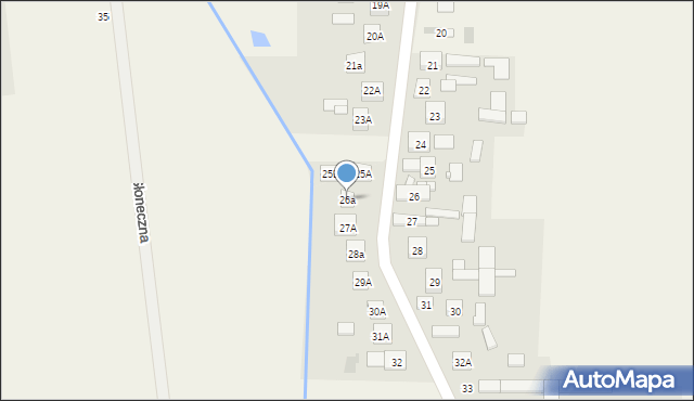 Suków, Suków, 26a, mapa Suków