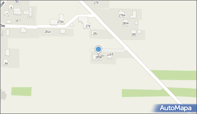 Suków, Suków, 283a, mapa Suków