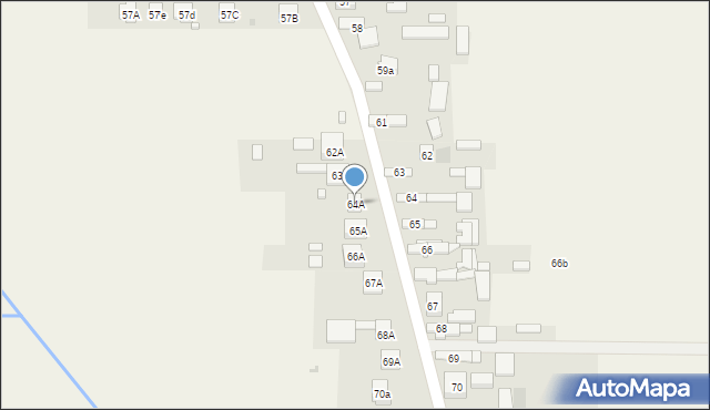 Suków, Suków, 64A, mapa Suków