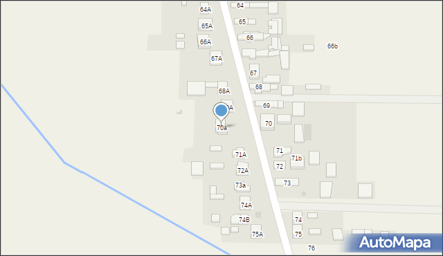 Suków, Suków, 70a, mapa Suków