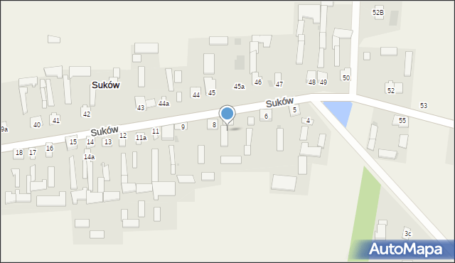 Suków, Suków, 7a, mapa Suków