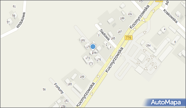 Sulechów, Sulechów, 182/1, mapa Sulechów