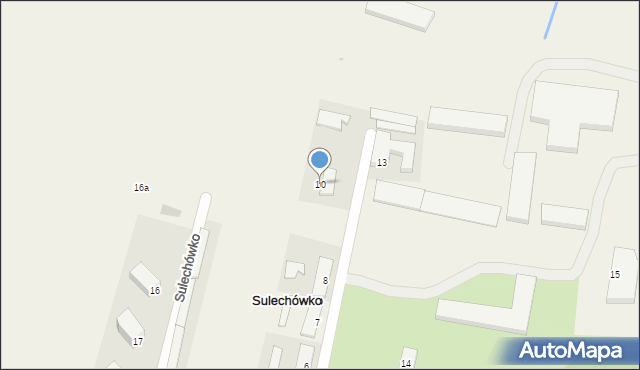 Sulechówko, Sulechówko, 10, mapa Sulechówko