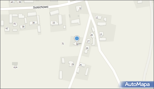 Sulechowo, Sulechowo, 30, mapa Sulechowo