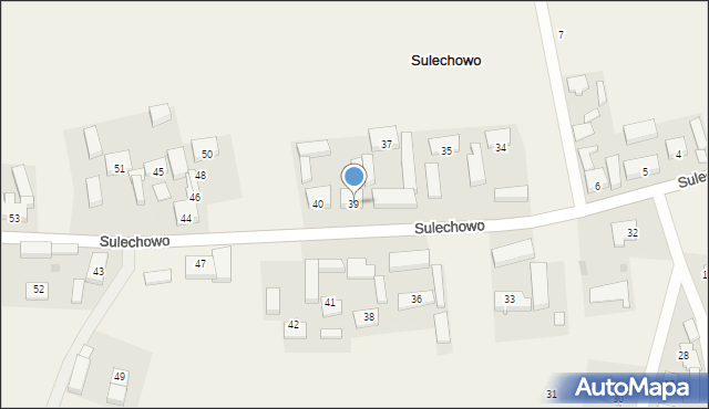 Sulechowo, Sulechowo, 39, mapa Sulechowo