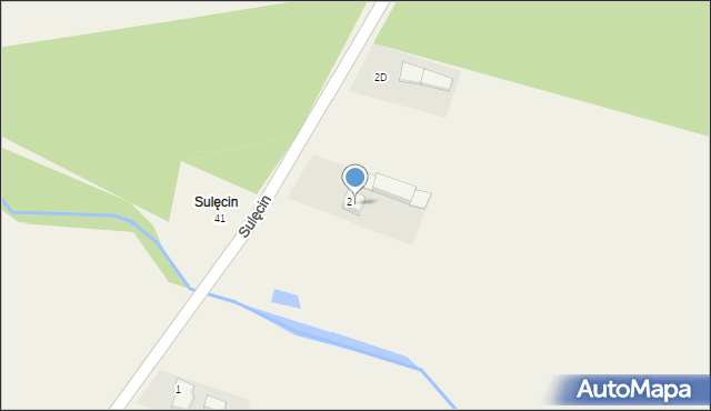 Sulęcin, Sulęcin, 2, mapa Sulęcin