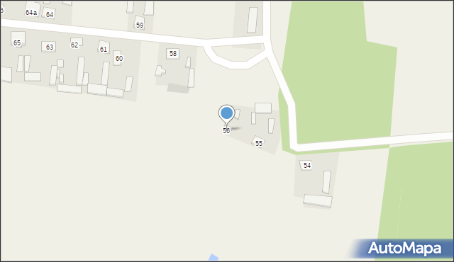 Sulęcin Szlachecki, Sulęcin Szlachecki, 56, mapa Sulęcin Szlachecki