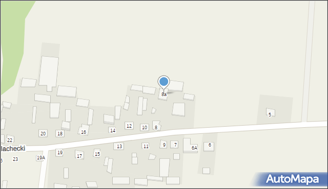 Sulęcin Szlachecki, Sulęcin Szlachecki, 8a, mapa Sulęcin Szlachecki