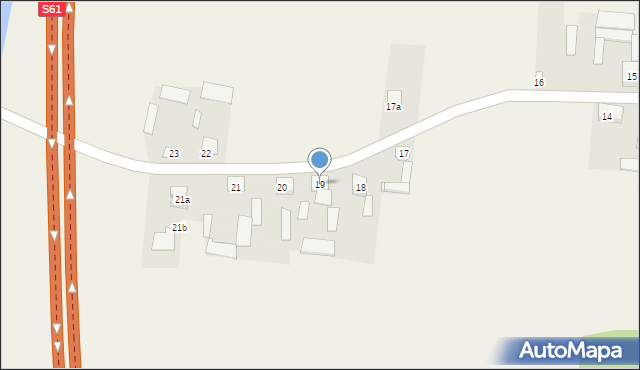 Sulęcin Włościański, Sulęcin Włościański, 19, mapa Sulęcin Włościański