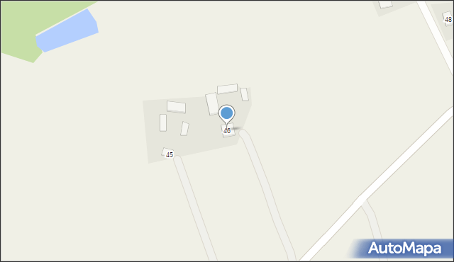 Sulęcin Włościański, Sulęcin Włościański, 46, mapa Sulęcin Włościański