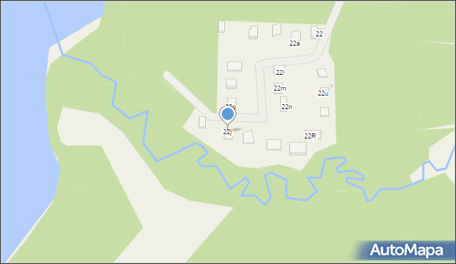 Sulęczyno, Sulęczyno, 22j, mapa Sulęczyno