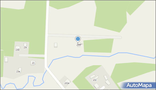 Sulęczyno, Sulęczyno, 23M, mapa Sulęczyno