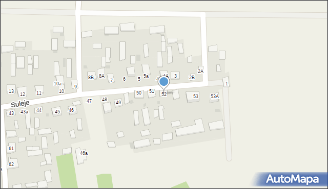 Suleje, Suleje, 52, mapa Suleje