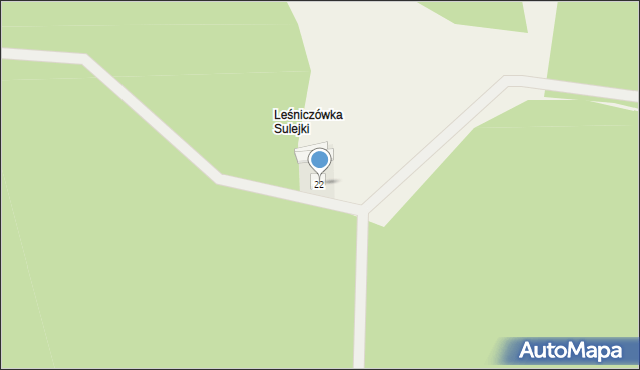Sulejki, Sulejki, 22, mapa Sulejki