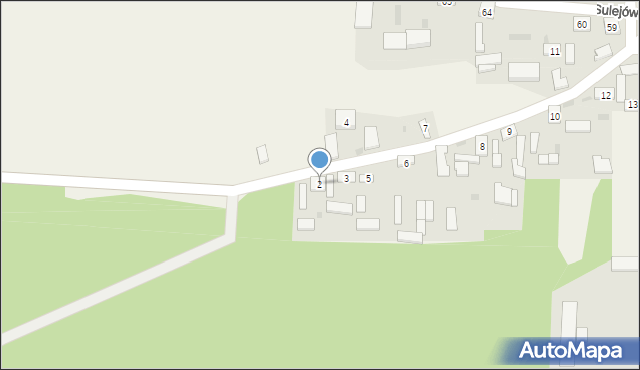 Sulejów, Sulejów, 2, mapa Sulejów