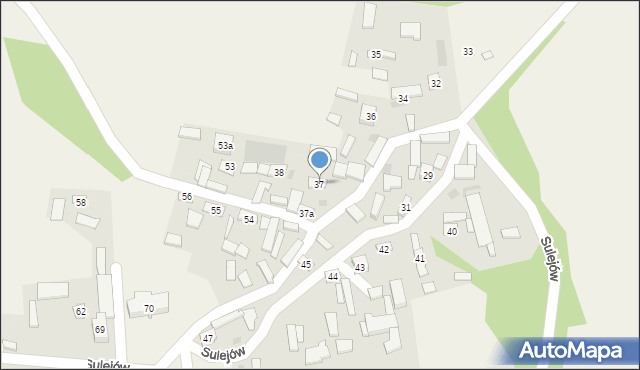Sulejów, Sulejów, 37, mapa Sulejów