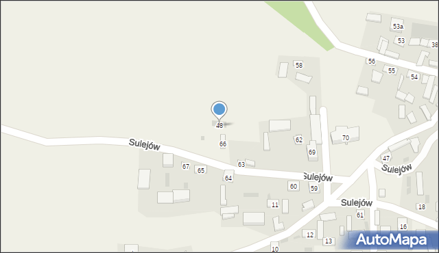 Sulejów, Sulejów, 48, mapa Sulejów