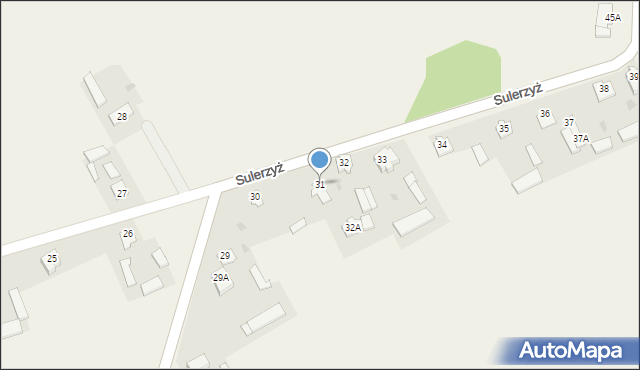 Sulerzyż, Sulerzyż, 31, mapa Sulerzyż